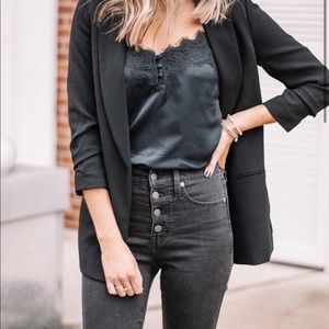 Abercrombie Lace Trim Cami